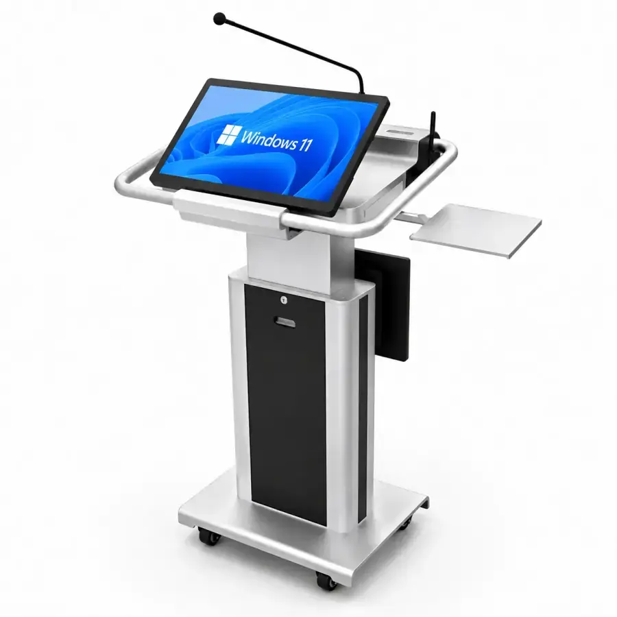 Multimedia smart digital podium with Windows and Android in Bangladesh