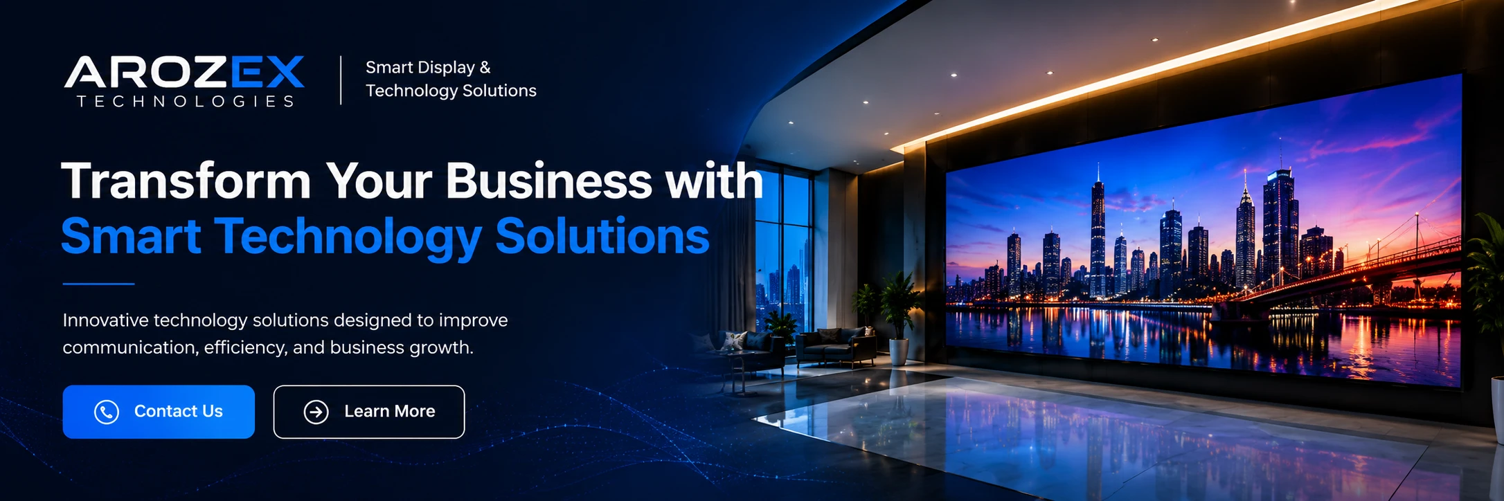 Arozex Technologies banner